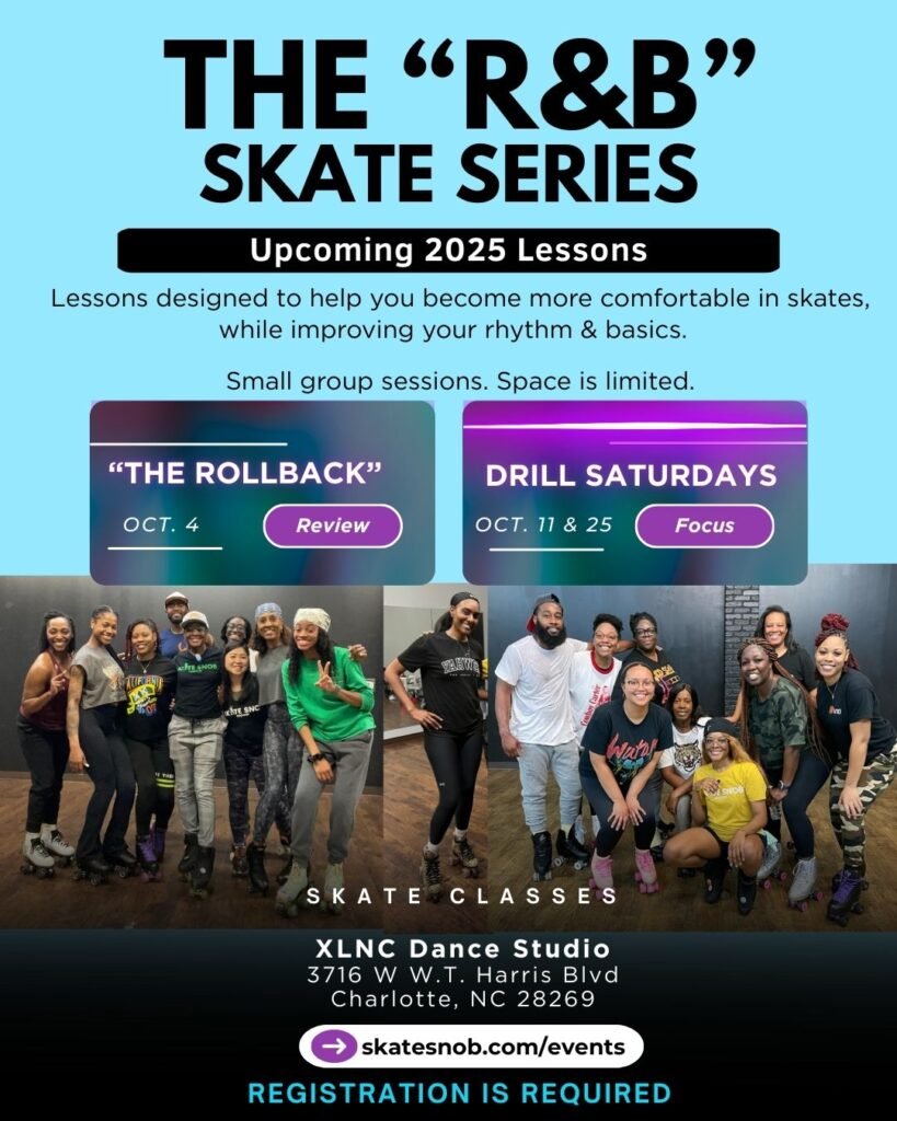 October 2025 Roller Skating Lessons Flyer